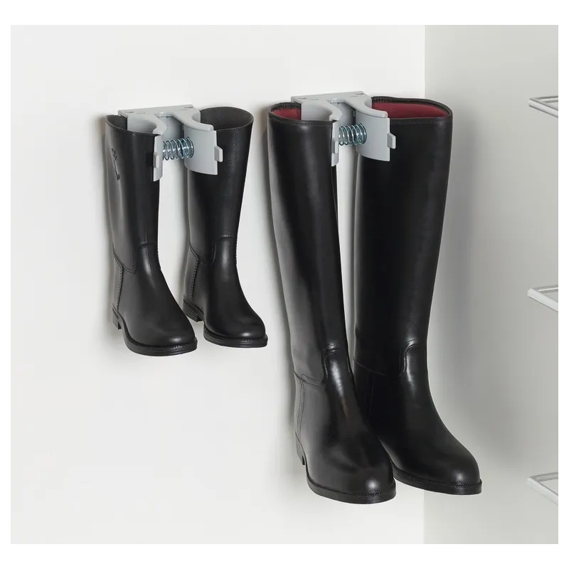 Accessoire pour suspendre les bottes hautes et les bottines / Gris