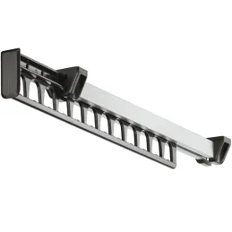 Porte-vêtements coulissant AVARO / Chrome brillant