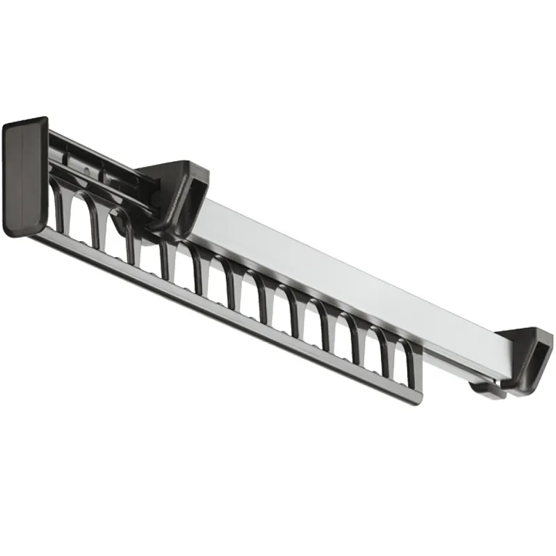 Porte-vêtements coulissant AVARO / Chrome brillant