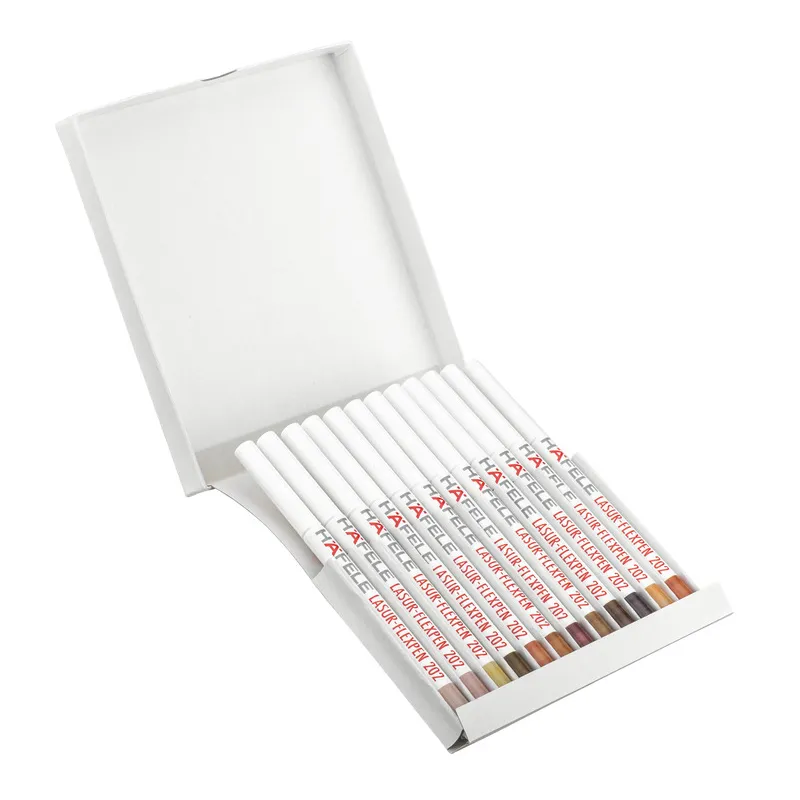 Set de marqueurs de retouche pour l’entretien des surfaces / 12 pièces