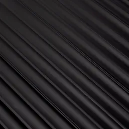 Profilé décoratif à lamelles ONDA / Noir