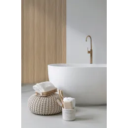 Profil décoratif à lames ONDA / Chêne naturel