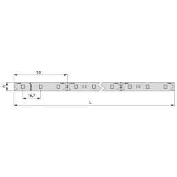 Ruban LED LYNX Basic - 12V - 4,8W - 5m