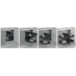 Système d’angle MAGENTO UNIQUE / Anthracite