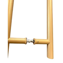 Poignée de porte double face HOME / Doré texturé