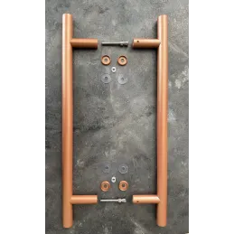 Poignée de porte double face HOME / Cuivre