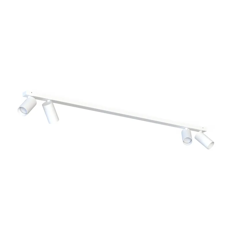 Plafonnier MONO QUATRO / Blanc mat