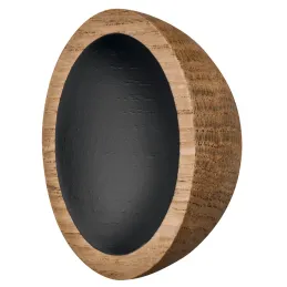 Bouton de meuble en bois CLARETA / Chêne-Noir