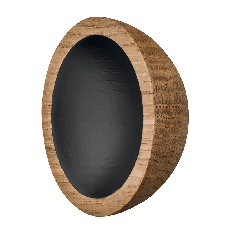 Bouton de meuble en bois CLARETA / Chêne-Noir