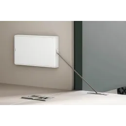 Mécanisme rabattable avec câble KIARO Easy / Blanc