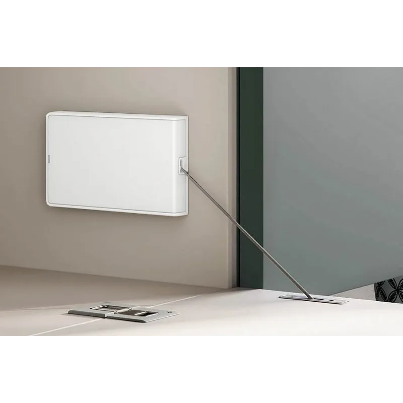 Mécanisme rabattable avec câble KIARO Easy / Blanc