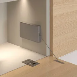 Mécanisme rabattable avec câble KIARO Easy / Gris