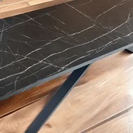 Plateau de table Pietra Grigia Noir / F206/ST9