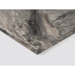 Plateau de table en marbre Cipollino gris / F093/ST15
