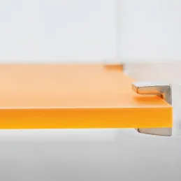 Support d’étagère en verre EVO – 10 pièces / Nickel
