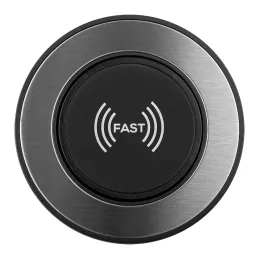 Prise électrique escamotable VENUX 1x USB A-C / Inox