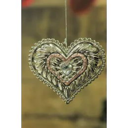 Décoration suspendue GOLD HEART / Dorée