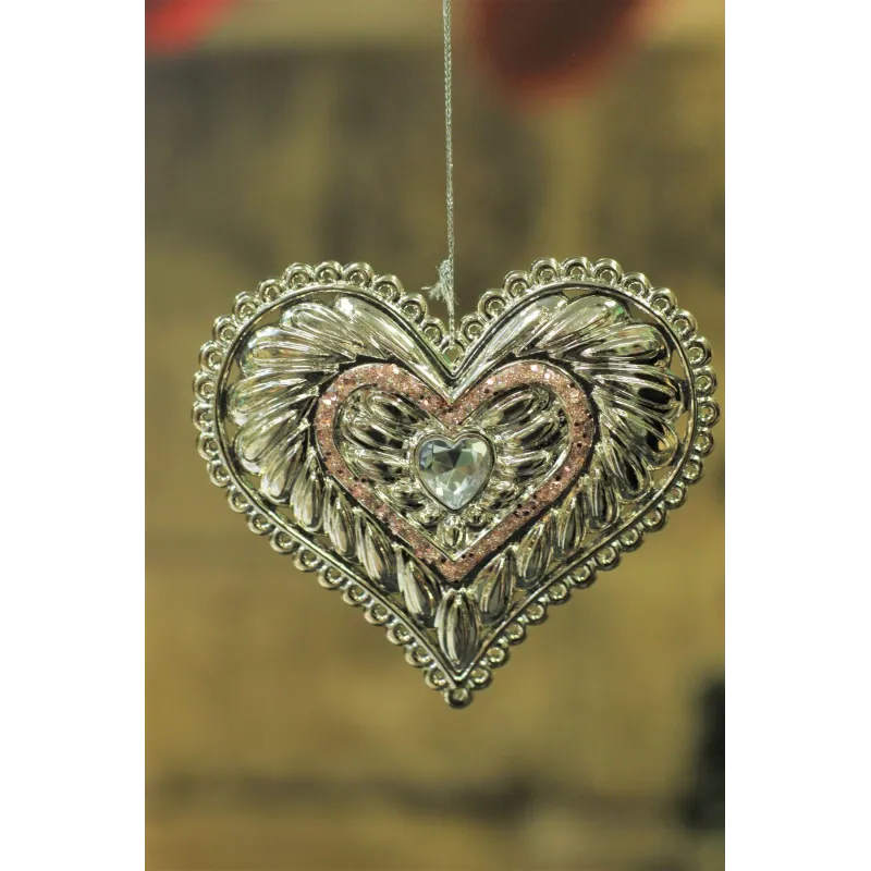 Décoration suspendue GOLD HEART / Dorée