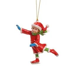 Figurine de Noël pour sapin SKATER 80 mm