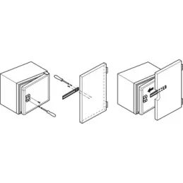 Poignée d’ouverture de réfrigérateur / Noir