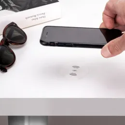 Chargeur sans fil encastré 60 mm AIRTOP / Noir