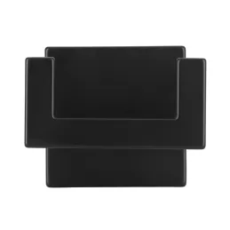 Patère adhésive SANDERS / Noir mat