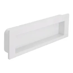 Poignée à encastrer MALI LONG / Blanc mat