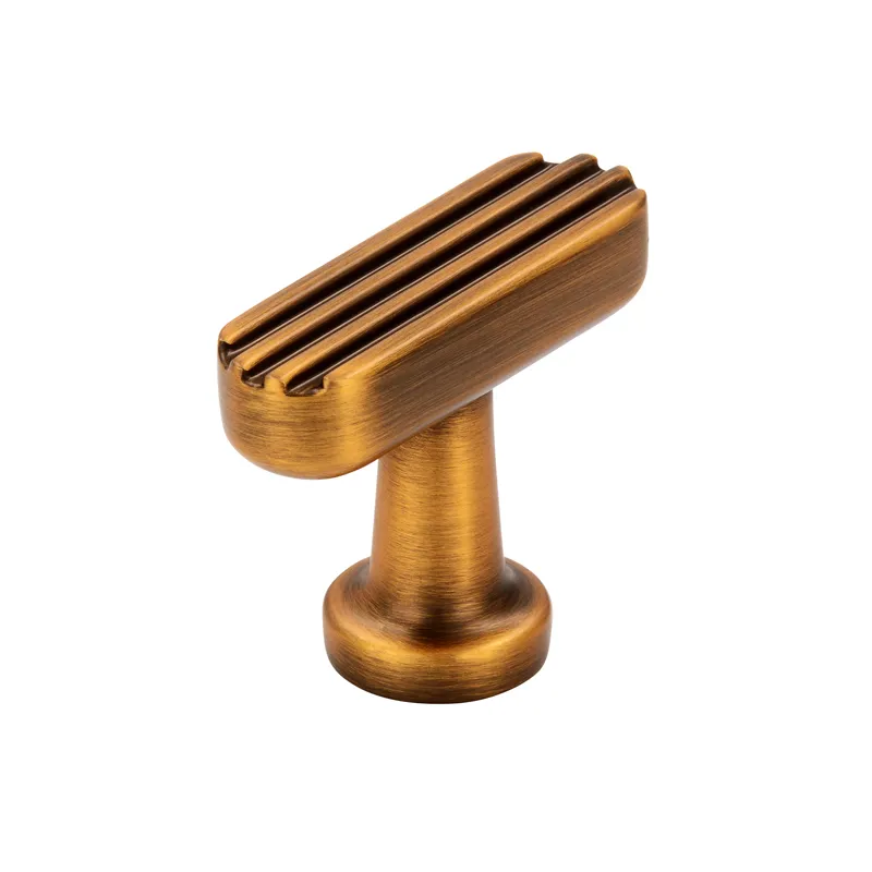 Poignée bouton MAXIM / Laiton brossé