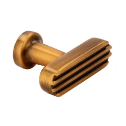 Poignée bouton MAXIM / Laiton brossé