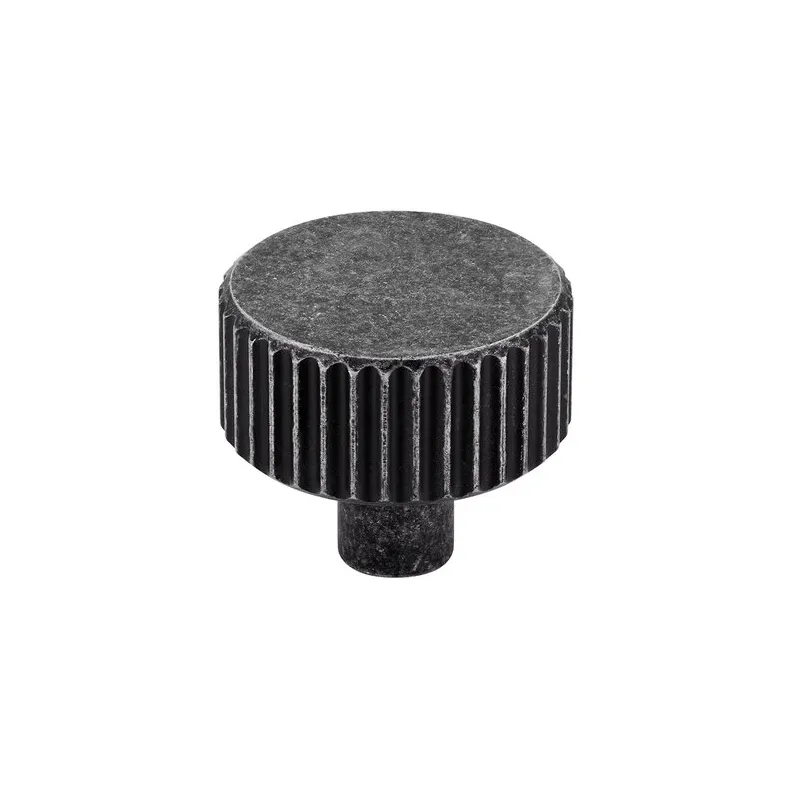 Bouton de meuble PREA / patine noire