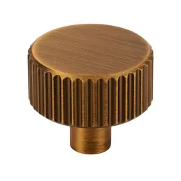 Bouton de meuble PREA / Laiton brossé