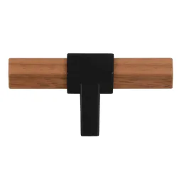 Bouton de meuble en bois REIKO / Chêne verni