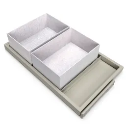 Étagère coulissante avec amortissement NEXUS ELEGANTE 760 - 794 mm / Beige