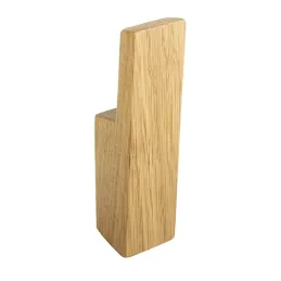 Patère en bois LUNO / Chêne verni