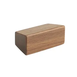Bouton de meuble en bois LUNO / Noyer verni