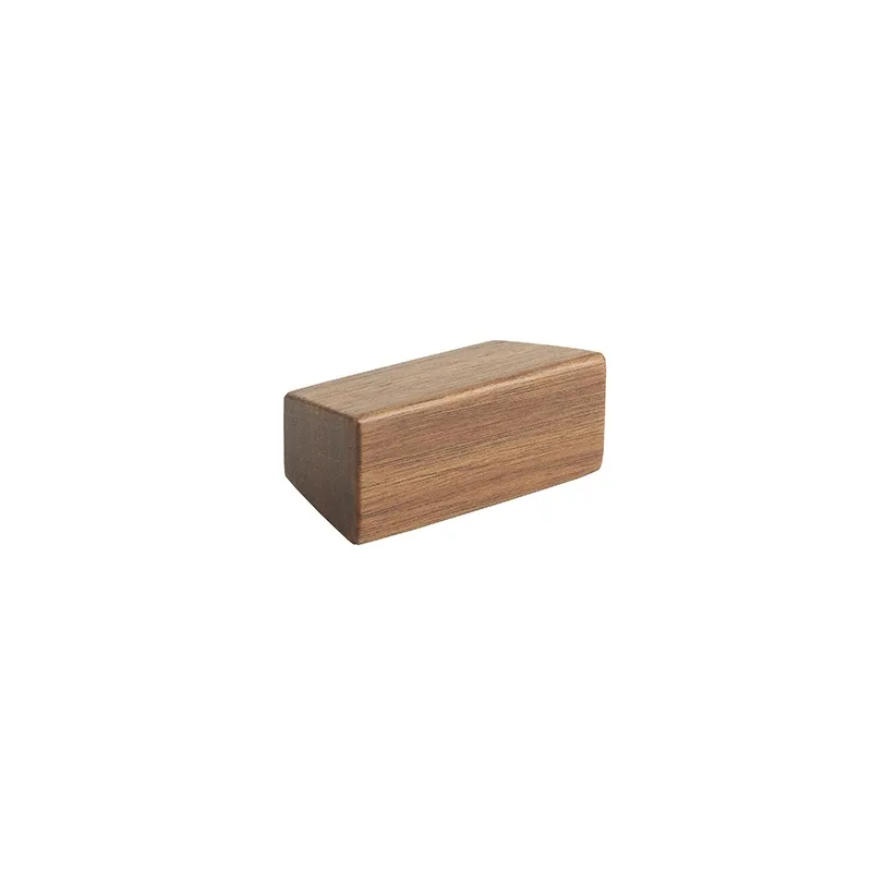 Bouton de meuble en bois LUNO / Noyer verni