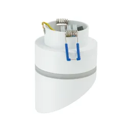 Spot encastré de plafond VIS / Blanc mat