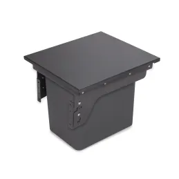 Poubelle coulissante LUXON 6450 – 1 × 35 L / Anthracite