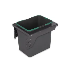 Poubelle coulissante LUXON 6450 – 1 × 35 L / Anthracite