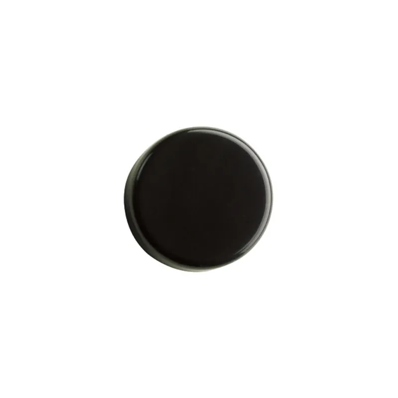 Cache décoratif rond pour verre INTERMAT 9904 – 95° / Noir mat