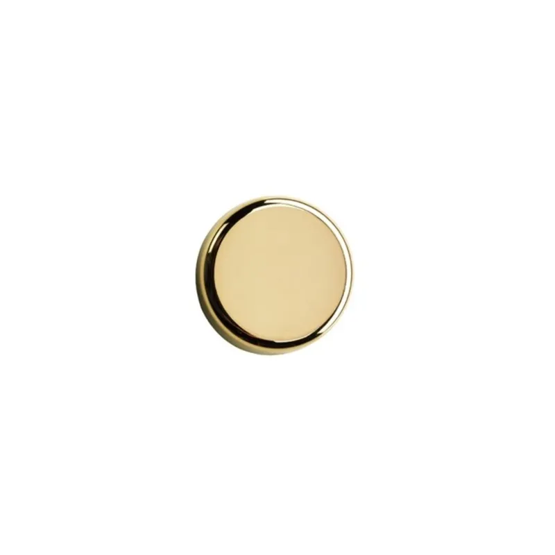 Cache décoratif rond pour verre INTERMAT 9904 – 95° / Doré brillant