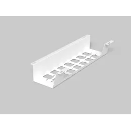Porte-câbles sous bureau OLYMP / Blanc mat