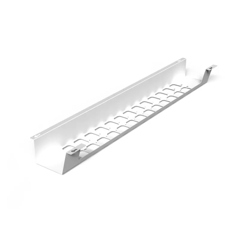 Porte-câbles sous bureau OLYMP / Blanc mat