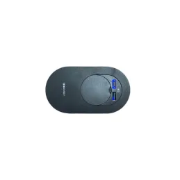Prise électrique ORBIT 1x 230V + 2x USB A-C / Noir mat