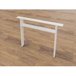 Structure de table BENETTI – set / Blanc mat satiné