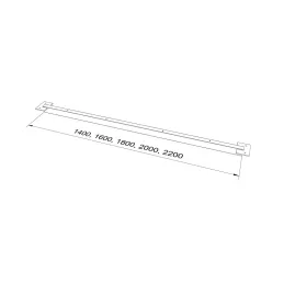 Structure de table BENETTI – ensemble / Noir mat