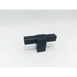 Bouton de meuble en bois LEO / Chêne noir