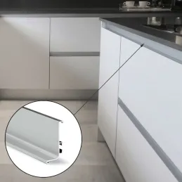 Profil de prise pour portes VION – L / Blanc mat