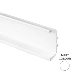 Profilé de prise pour portes VION - C / Blanc mat 
