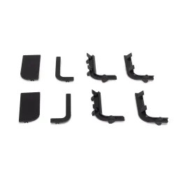 Kit d’embouts en PVC pour profilés VION - L / Noir mat